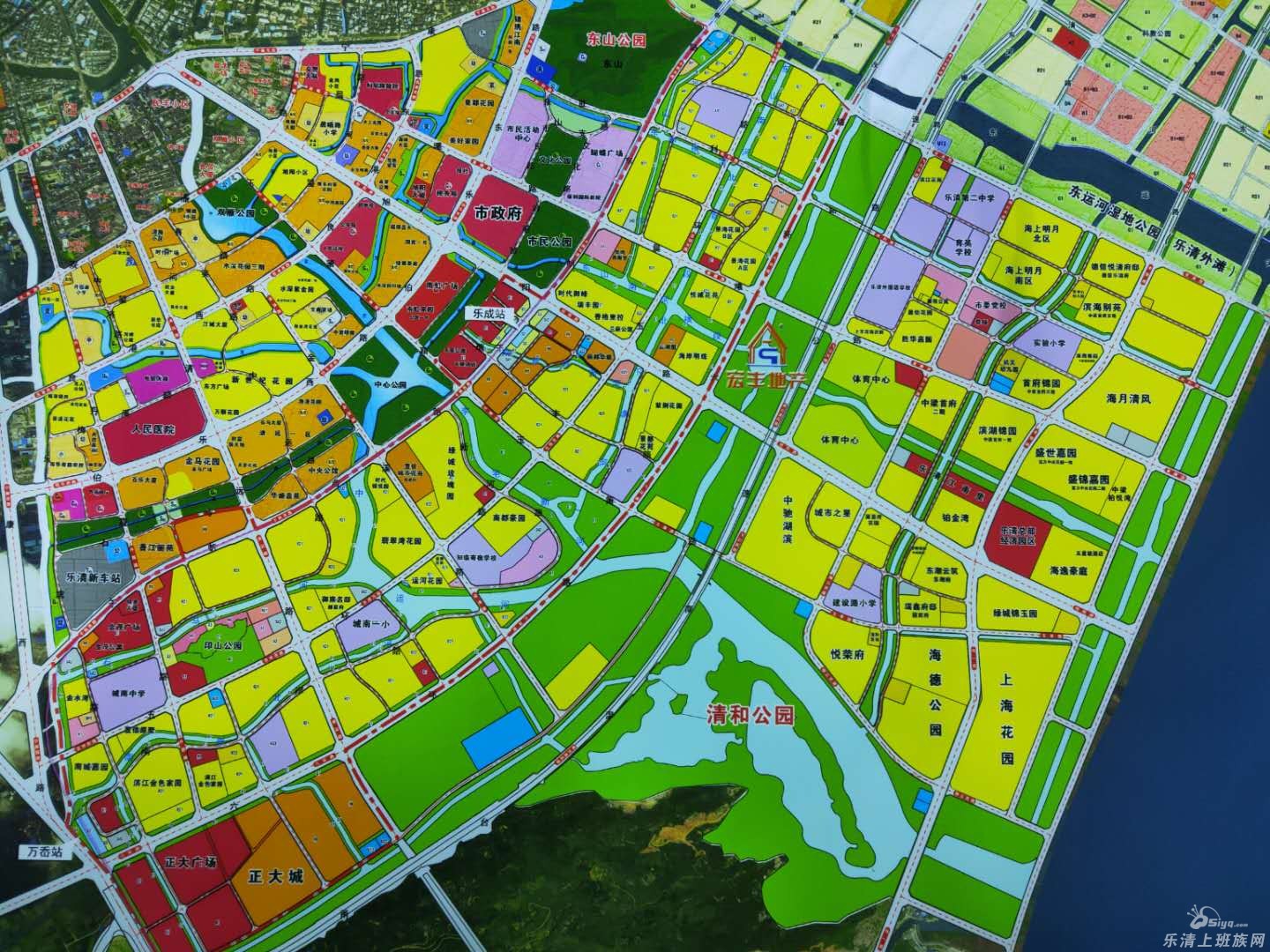 温州瓯北黄田最新城市规划