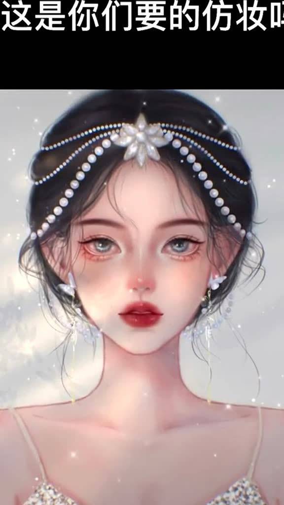 动漫人物仿妆