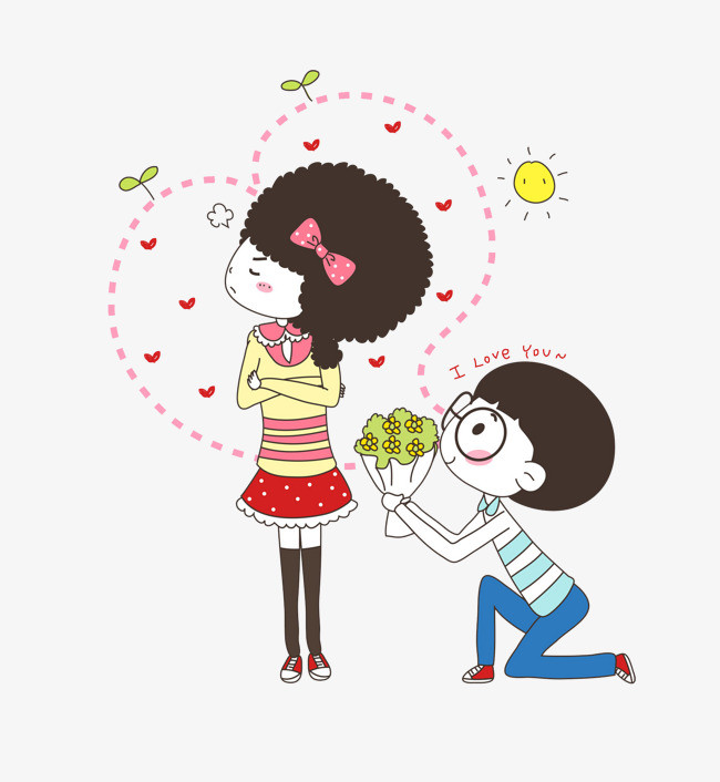 求婚图片动漫