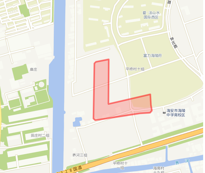 最新海安地图
