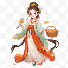 古装美女动漫
