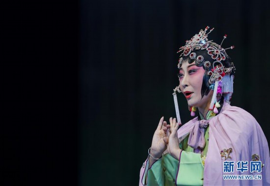 秦腔演员张蓓