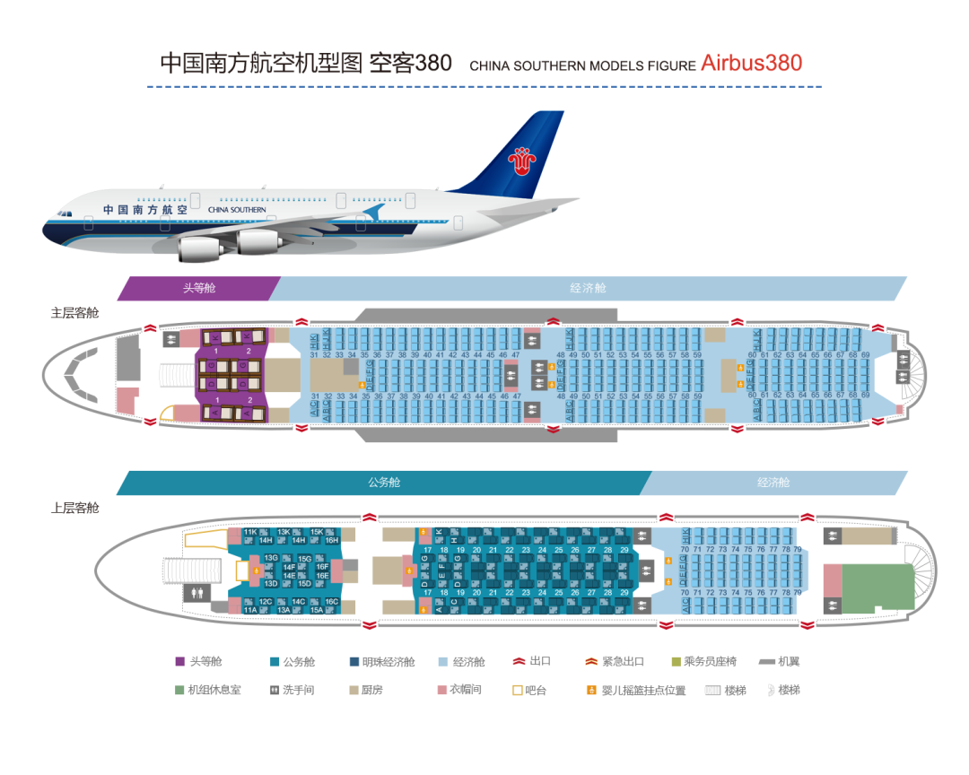 南航A380新增航线信息