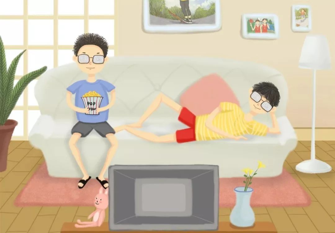 看电视