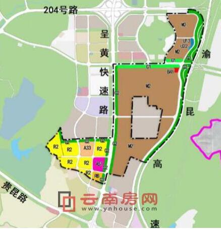 最新昆明东市区规划